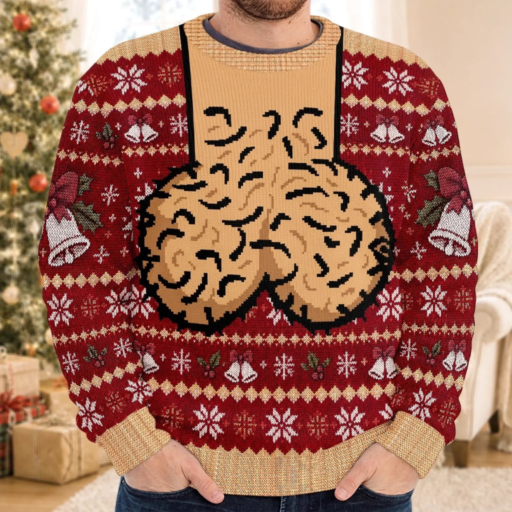 Funny Jingle Balls All the Way Ugly Christmas Sweater