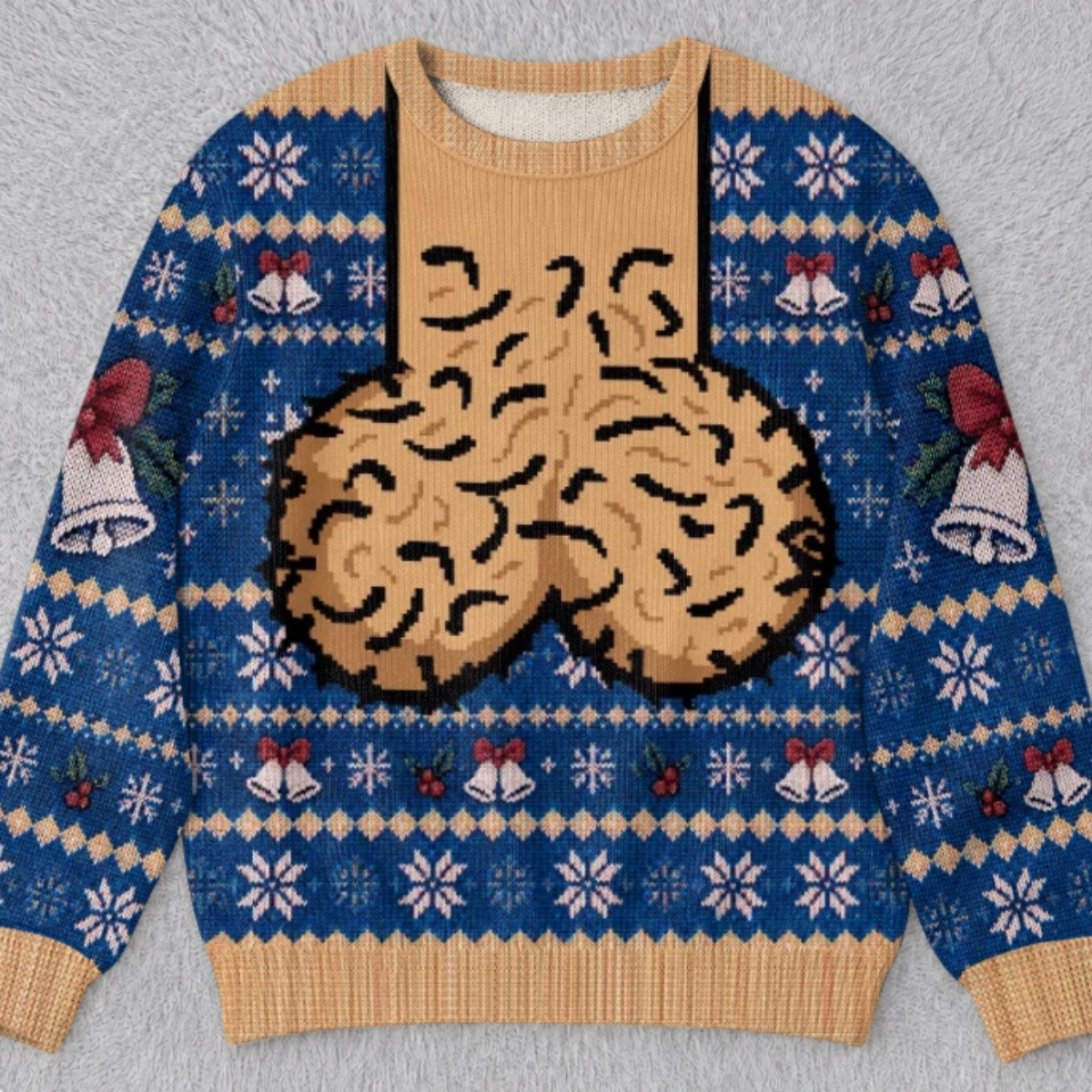 Funny Jingle Balls All the Way Ugly Christmas Sweater