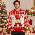 Funny Naughty Jingle My Bells Christmas Ugly Sweater