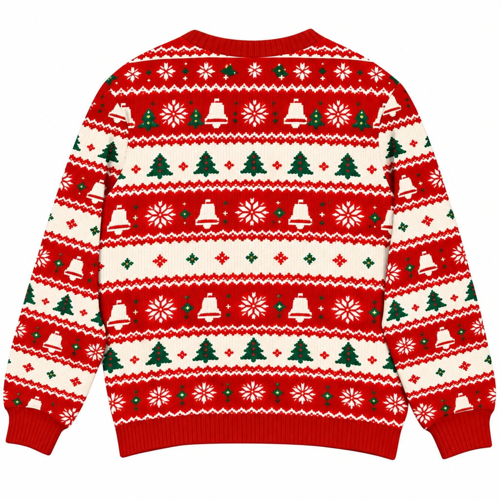Funny Naughty Jingle My Bells Christmas Ugly Sweater