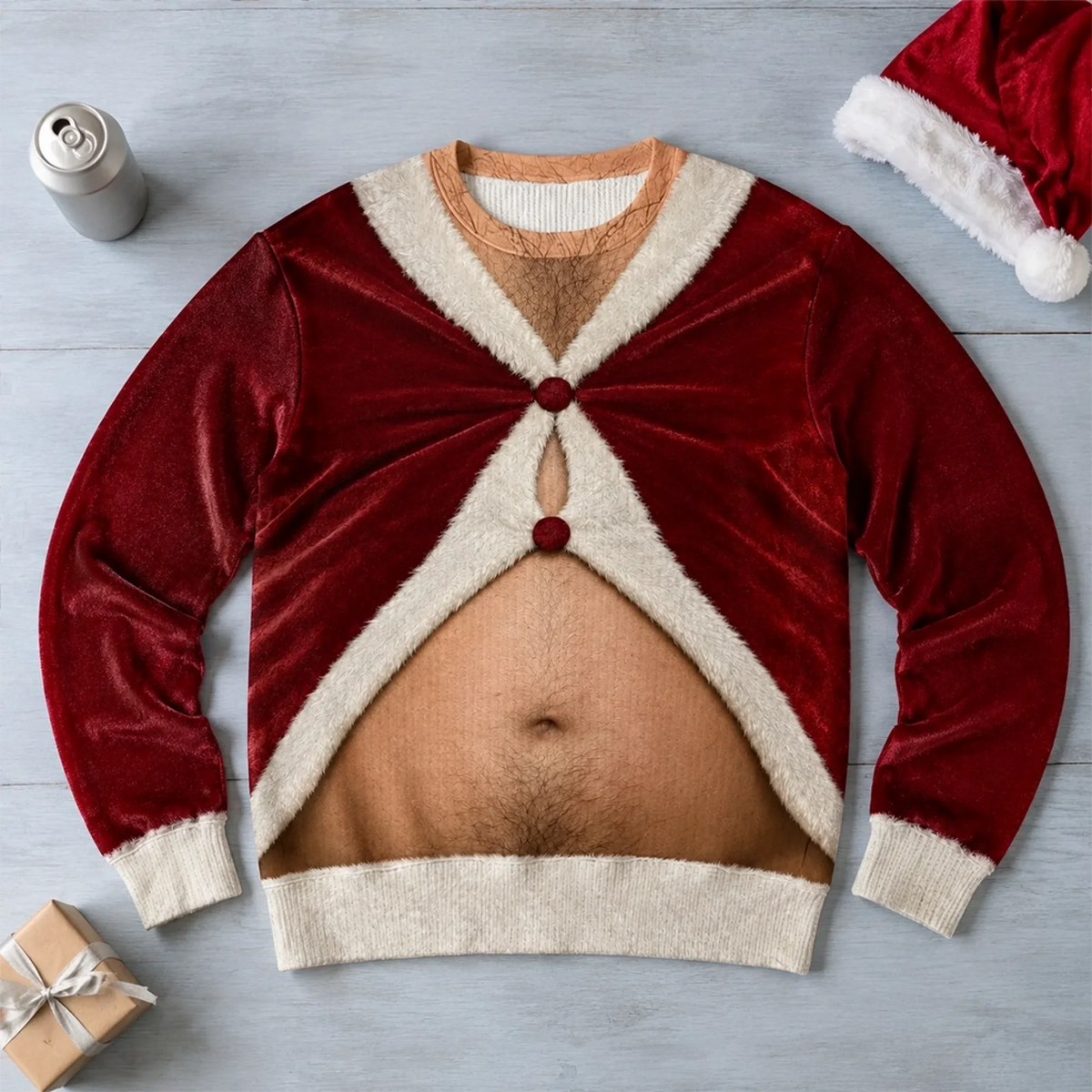 Funny Santa’s Favorite Troublemaker Christmas Sweater