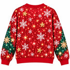 Funny Sparkling Santa Corset Illusion Holiday Party Christmas Ugly Sweater