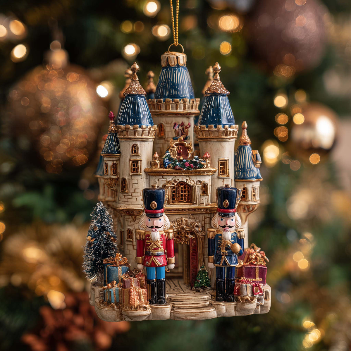 Imperial Festive Nutcracker Christmas Ornament