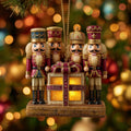 Classic Festive Nutcracker Christmas Ornament