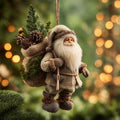 Winter Gnomes Delight Christmas Mica Ornament