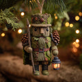 Woodland Nutcracker Christmas Mica Ornament