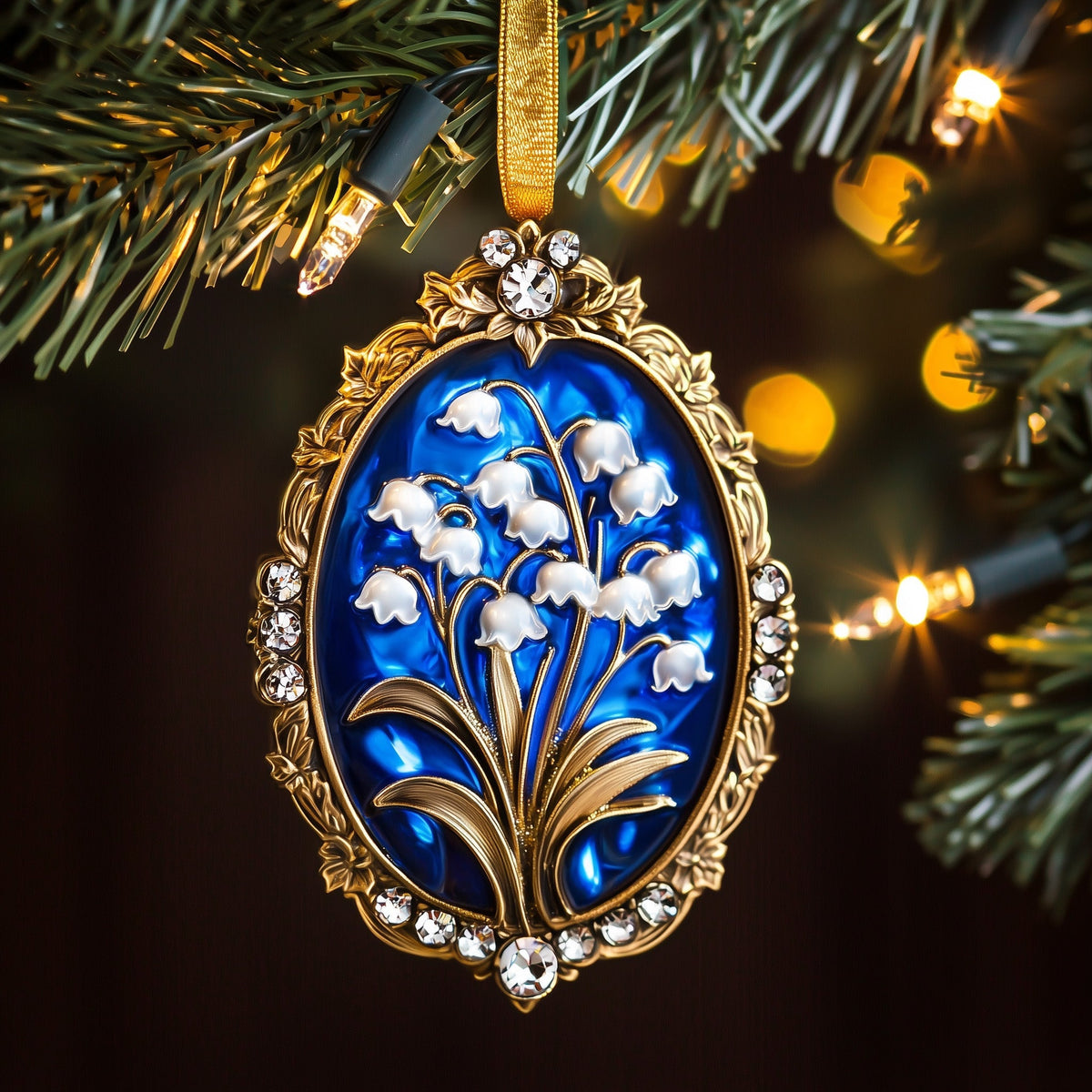 Lily of the Valley Workshop Christmas Ornament
