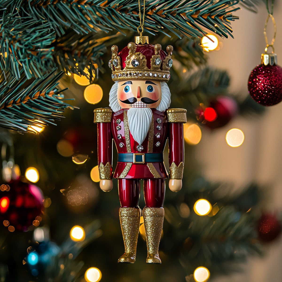 Crown Garrison Defender Mica Ornament