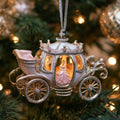 Baroque Imperial Gilded Landau Christmas Mica Ornament