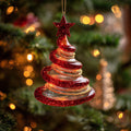 Silken Holiday Elegance Mica Ornament