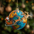 Midnight Roof Trek Flight Mica Ornament