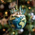 Worldwide Yuletide Sphere Mica Ornament