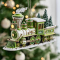 Christmas Mica Train Christmas Mica Ornament