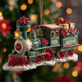 Christmas Mica Train Christmas Mica Ornament