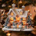 Frosted Homestead Magic Christmas Mica Ornament