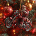Turbo Rider Christmas Mica Ornament