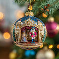 Ballet Nutcracker Christmas Mica Ornament