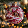 Candy Land Christmas Mica Ornament