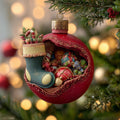 Brimming Hearth Boot Mica Ornament
