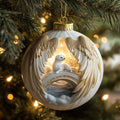 Seraphic Canine Halo Mica Ornament