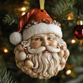 Oceanic Conch Claus Mica Ornament