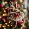 Festive Nutcracker Christmas Mica Ornament