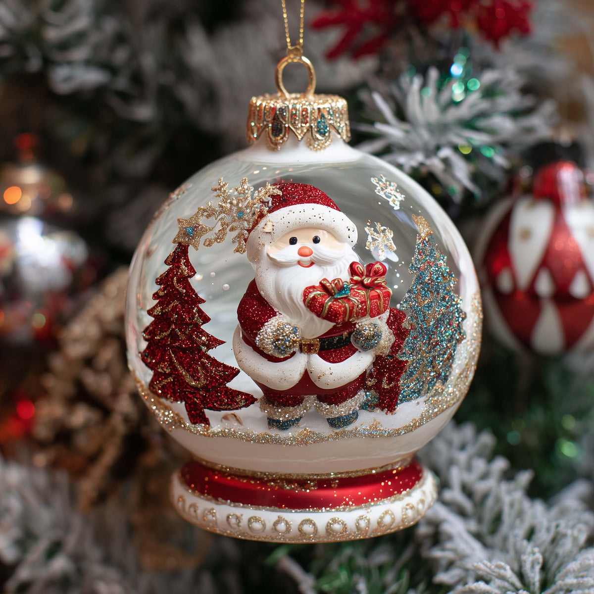 Master Carver North Studio Mica Ornament