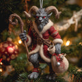 Mystic Krampus Eve Christmas Mica Ornament