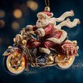 Jolly Engine Christmas Mica Ornament