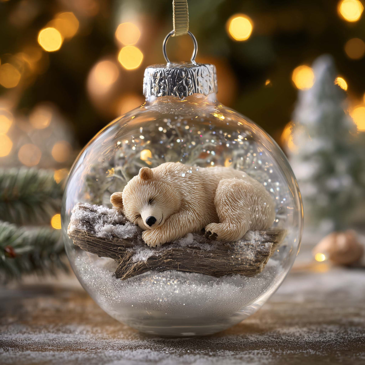 Sweet Nectar Bruin Mica Ornament