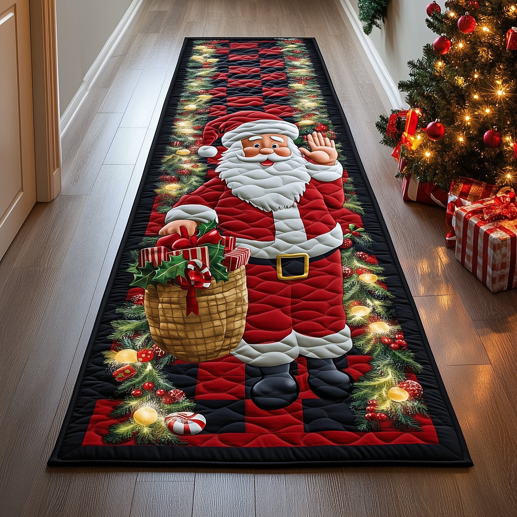 Christmas Santa Runner Rug