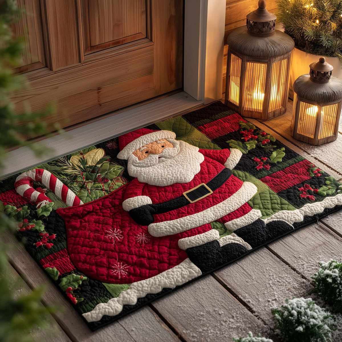 Christmas Santa Doormat