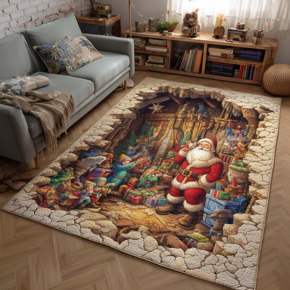 Enchanted Toymaker Haven Area Rug