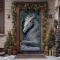 Majestic Dragon Quilted Door Cover