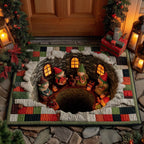 Elf Workshop Portal Doormat
