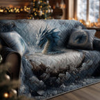 Mythical Behemoth Scale Quilted Sofa Cover