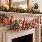 Nutcracker Custom Shape Wooden Garland