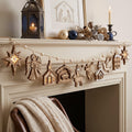 Nativity Custom Shape Wooden Garland
