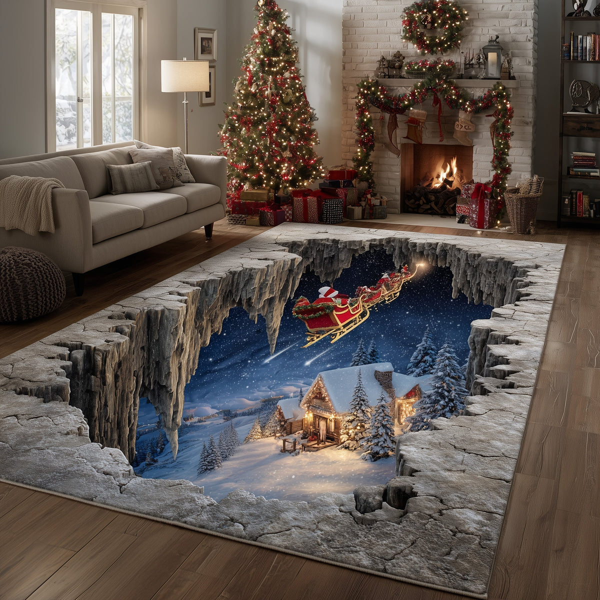 Yuletide Sky Area Rug