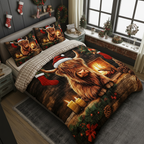 Highland Cow Duvet Cover Set