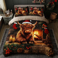 Highland Cow Duvet Cover Set