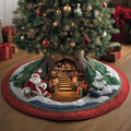 Yuletide Workshop Quilted Tree Skirt