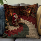 Jolly Santa Quilted Pillow Case