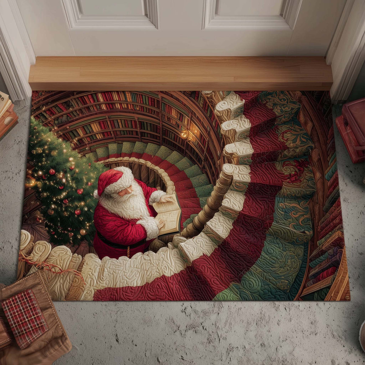 Jolly Santa Doormat