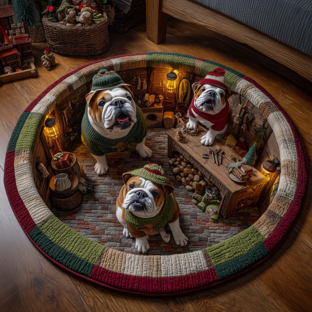 Tough Pup Forge Quilted Round Mat