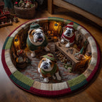 Tough Pup Forge Quilted Round Mat
