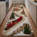 Enchanted Yuletide Path Runner Rug