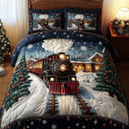 Christmas Express Duvet Cover Set