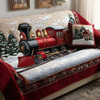 Holiday Express Quilted Sofa Cover