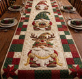 Gnome Wishes Quilted Table Runner
